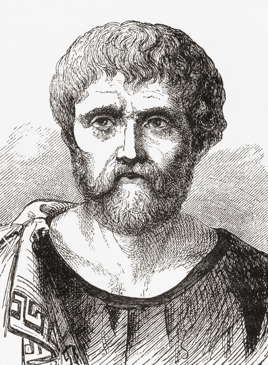 Seneca de Jongere, uit Ward en Locks Geïllustreerde Geschiedenis van de Wereld, uitgegeven ca. 1882 door English School