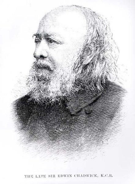 De Laatste Sir Edwin Chadwick (1800-90) door English School