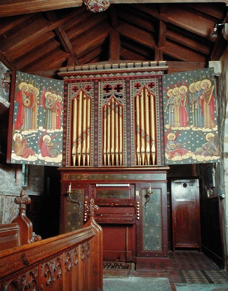 Het orgel van All Saints Church, Theddingworth door English School