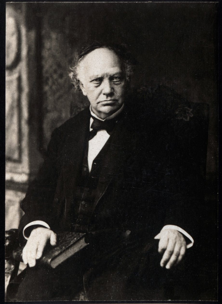 Portret van Charles Hermite door French Photographer