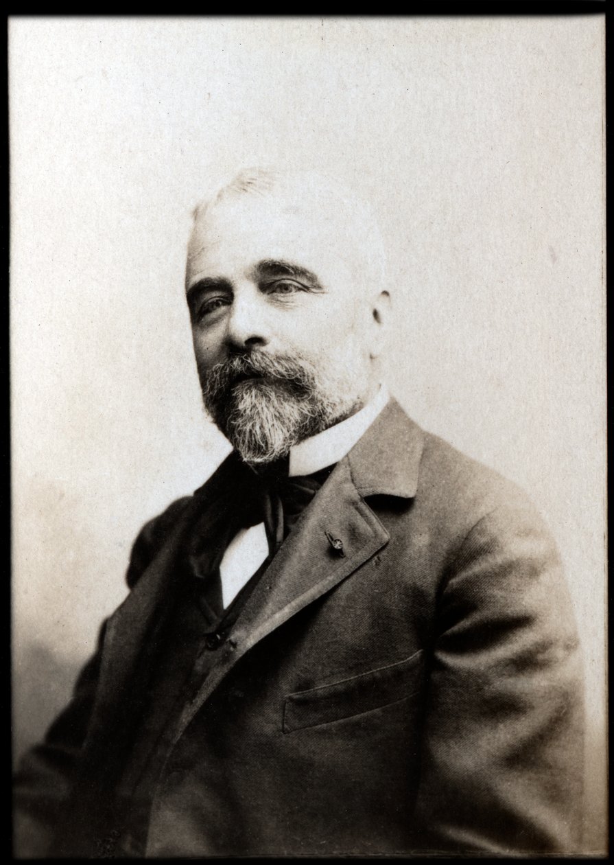Portret van Ernest Lavisse (1842-1922), Franse historicus door French Photographer