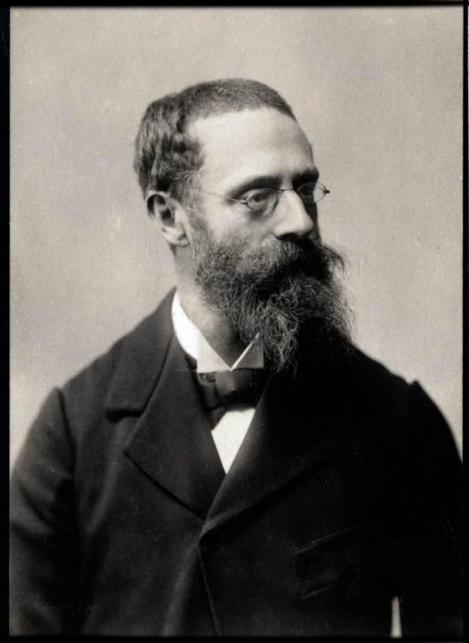 Portret van Francis Tattegrain, Franse schilder door French Photographer