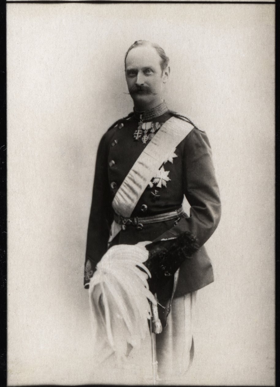 Portret van Frederik VIII van Denemarken (1843-1912), Koning van Denemarken door French Photographer