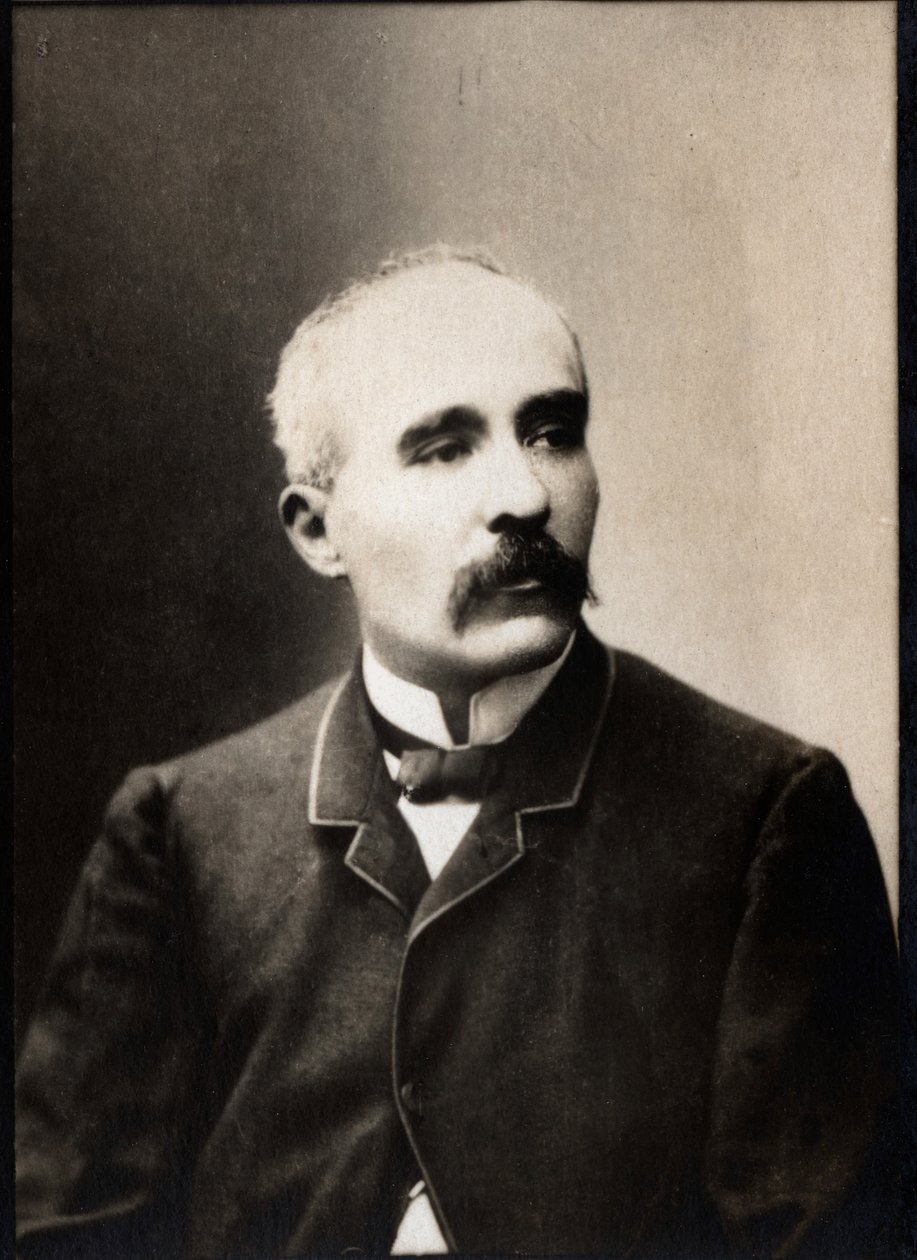 Portret van Georges Clemenceau (1841-1929), Franse politicus en journalist door French Photographer