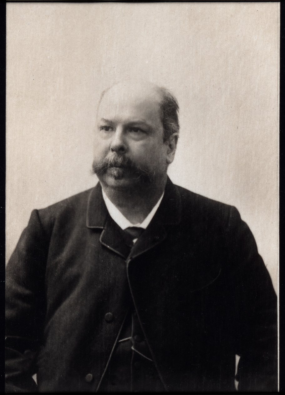 Portret van Henri (Henry) Meilhac (1831-1897), Franse toneelschrijver en operalibrettist door French Photographer