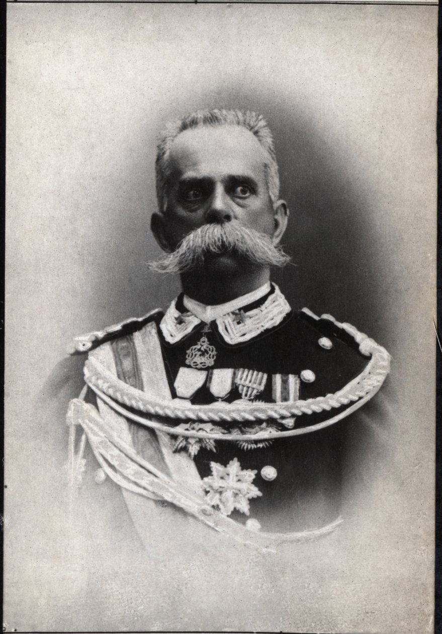 Portret van Humbert 1er (1844-1900), Koning van Italië door French Photographer