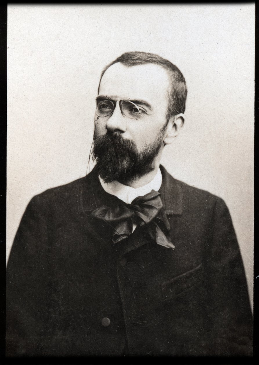 Portret van Louis Charles Bonaventure Alfred Bruneau (1857-1934), Franse componist door French Photographer