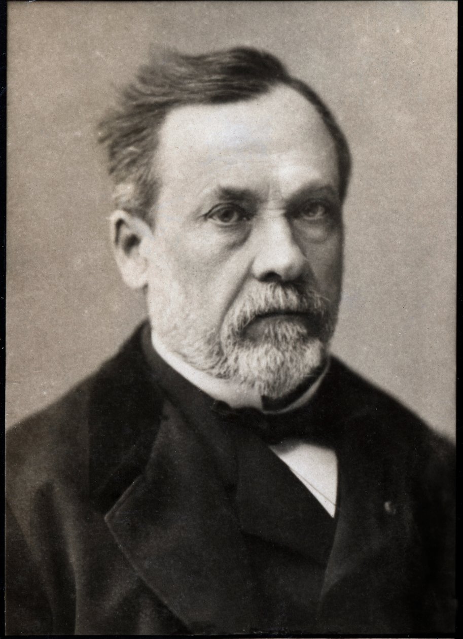 Portret van Louis Pasteur door French Photographer