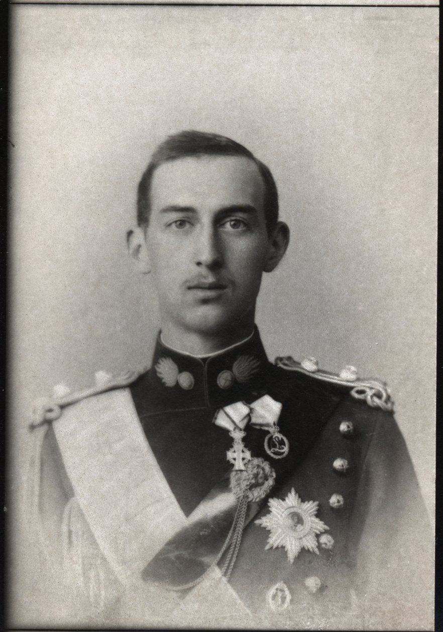 Portret van Prins Nicolaas van Griekenland en Denemarken (1872-1938) door French Photographer