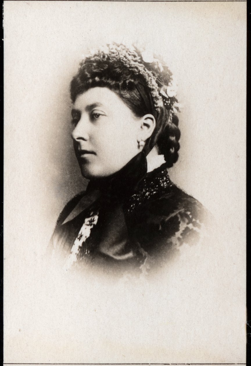 Portret van Prinses Helena van het Verenigd Koninkrijk (1846-1923) door French Photographer