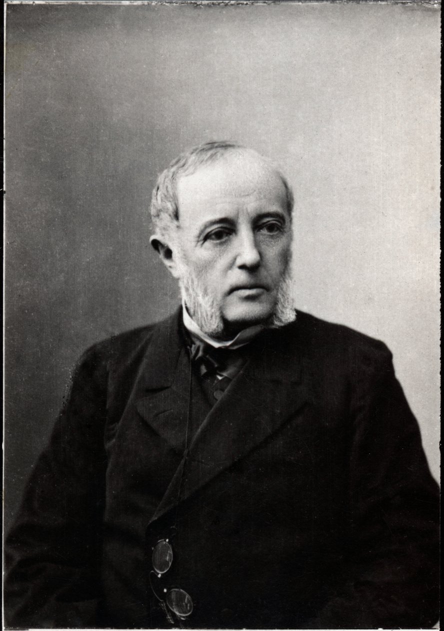 Portret van Rene Goblet (1828-1905), Franse politicus door French Photographer