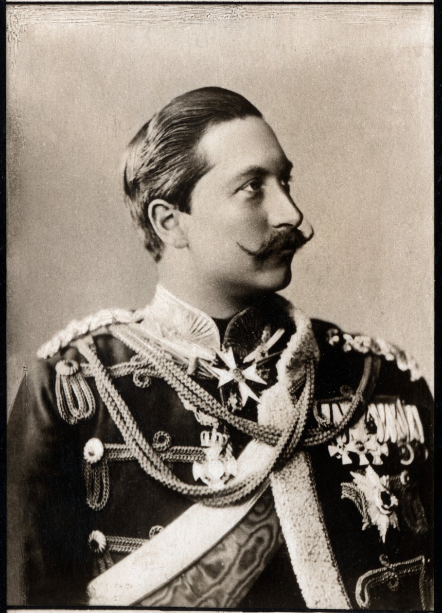 Portret van Wilhelm II (1859-1941), Duitse Keizer door French Photographer