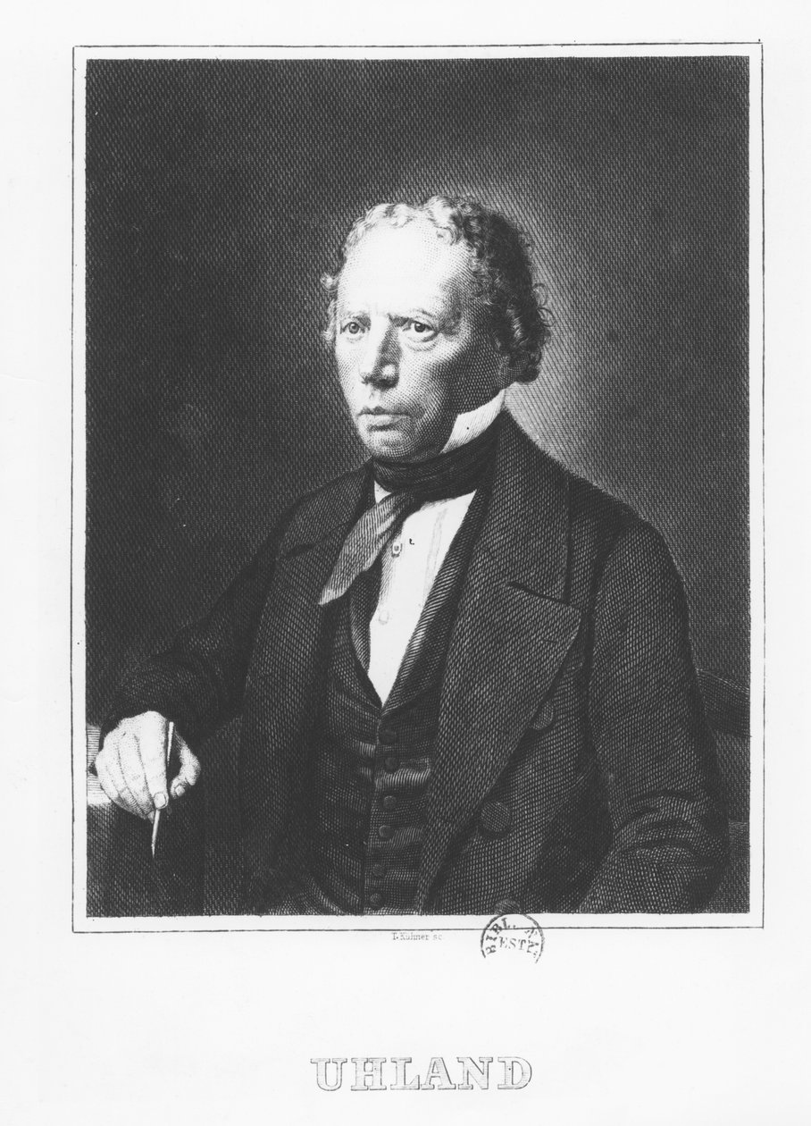 Johann Ludwig Uhland door French School