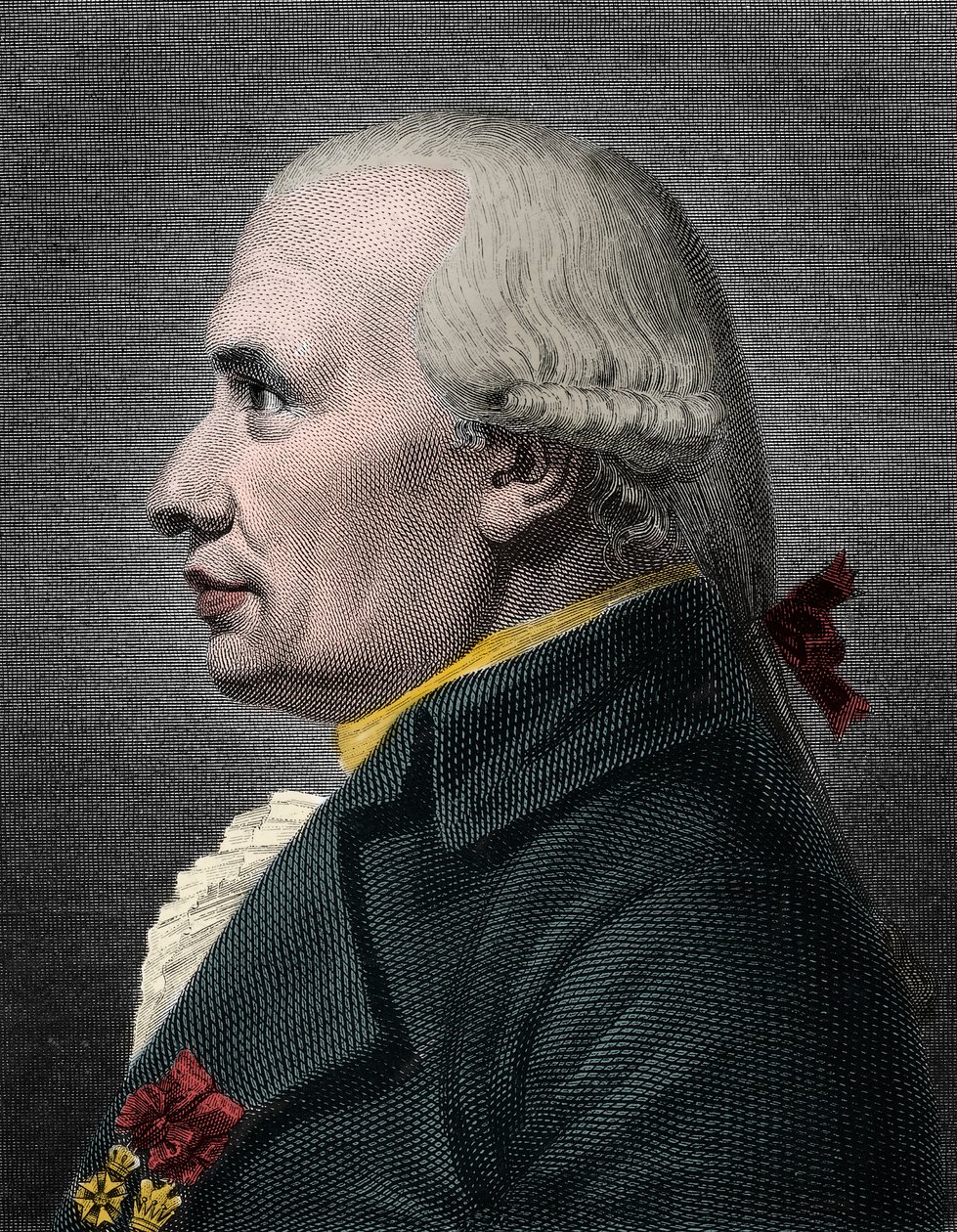 Portret van Gaspard Monge (1746-1818), Graaf van Peluse, Franse wiskundige en natuurkundige door French School