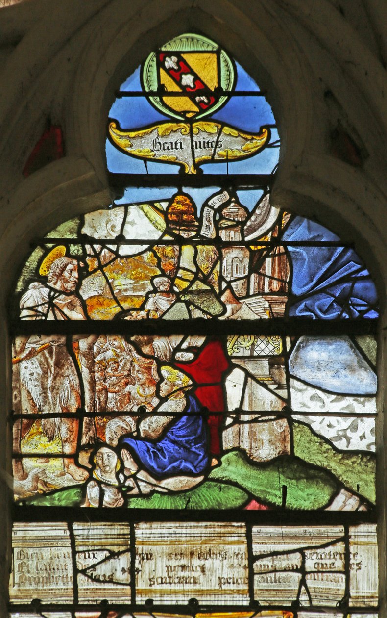 De Zaligsprekingen, Église Sainte-Tanche de Lhuître, Zalig zijn zij die treuren door French School