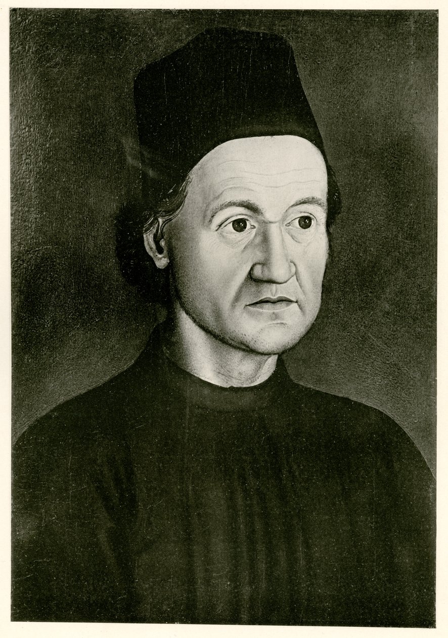 Johannes Geiler von Kaisersberg, 1884-90 (fototype) door German School