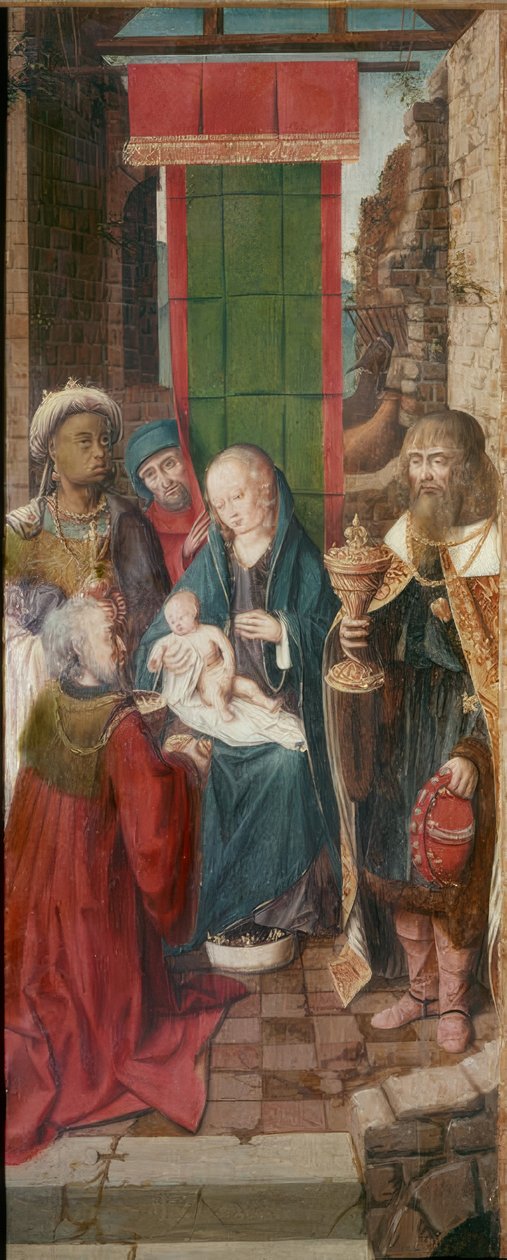Aanbidding van de koningen door Löscher and Petsch