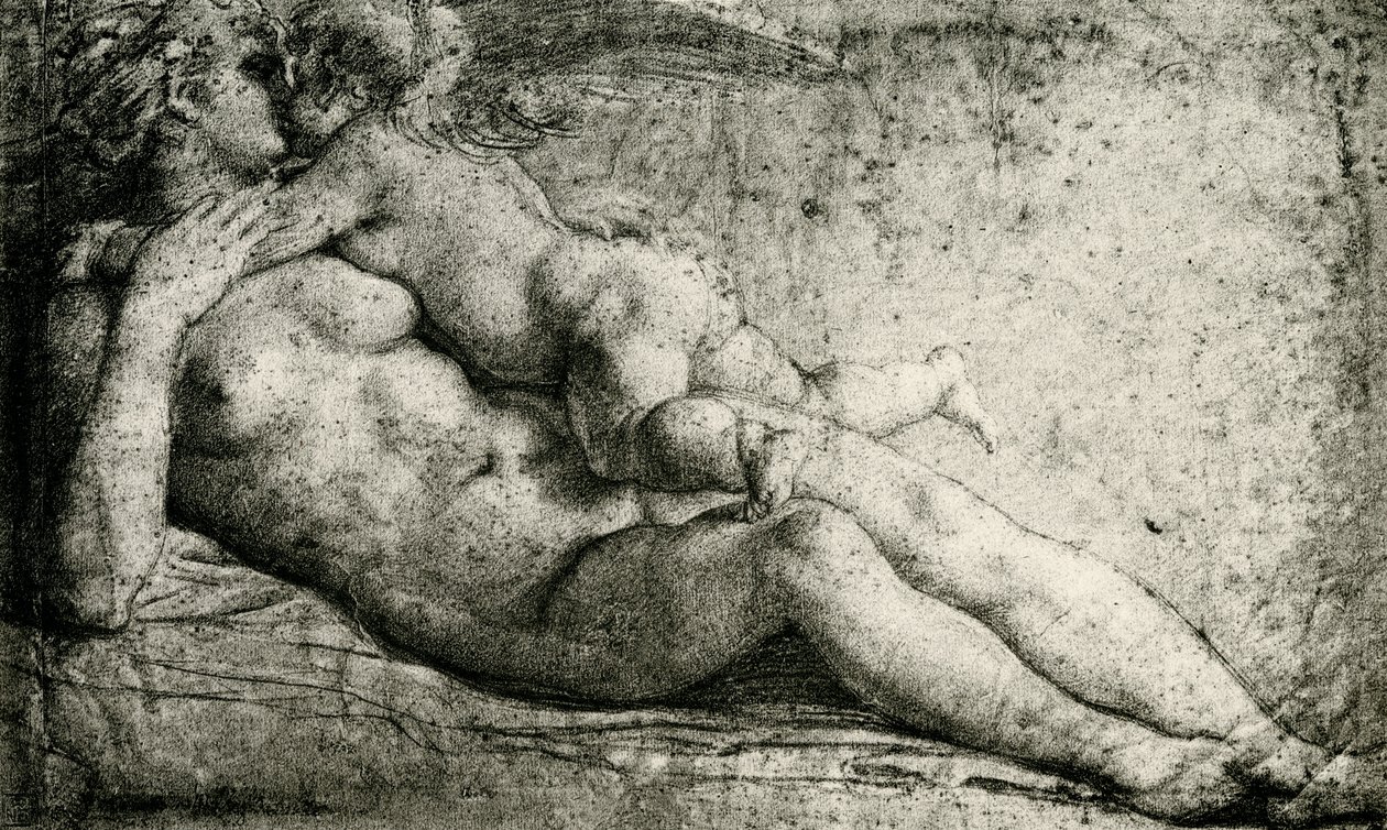 Venus en Cupido door 1509 66 Daniele da Volterra