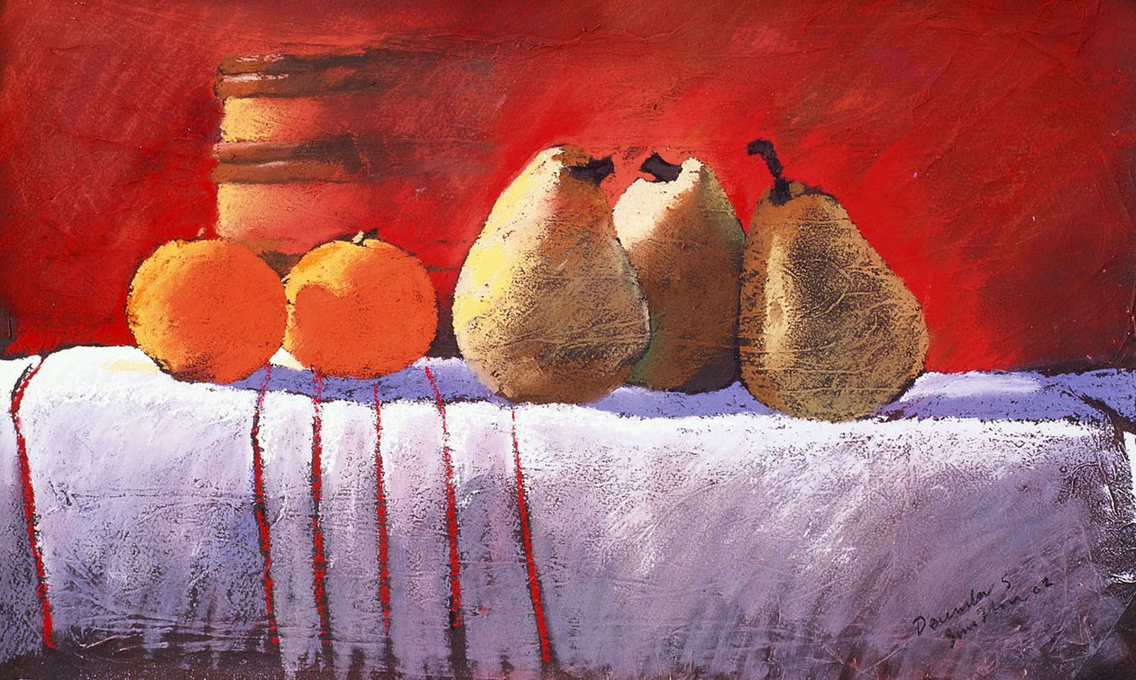 Kerstnacht 30x50 door Simon Fletcher