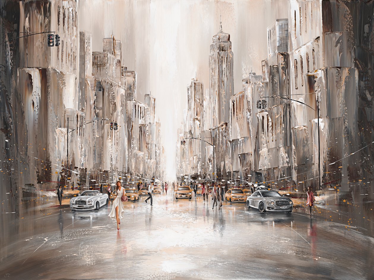 Stadsleven, New York door Isabella Karolewicz