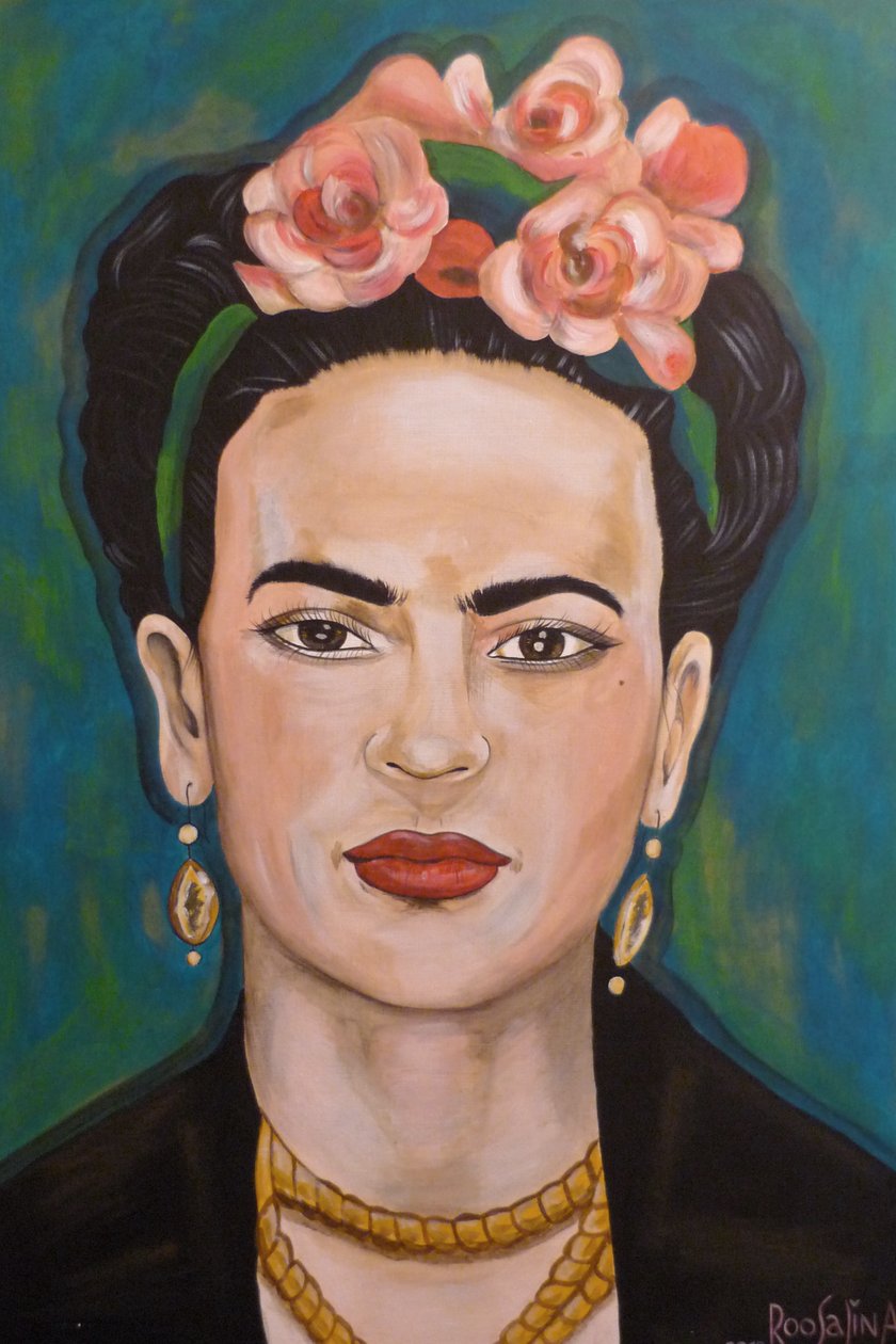 Frida Kahlo variant door Roosalina