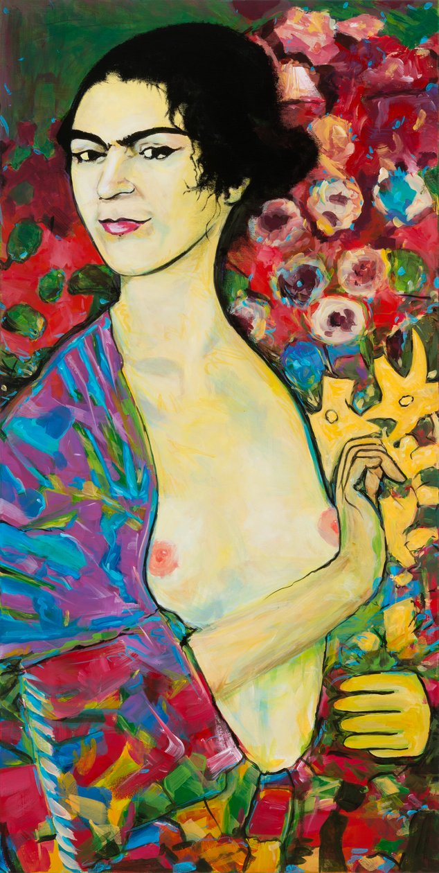 Frida Kahlo door Zaga Art Sopot