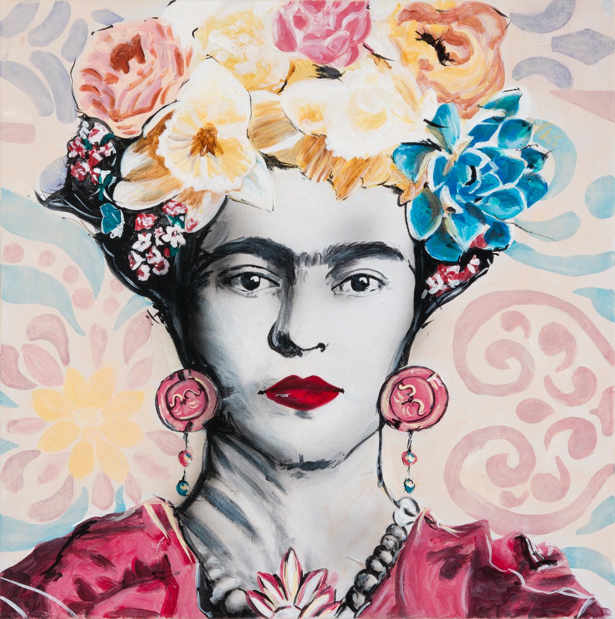 Frida Kahlo door Zaga Art Sopot