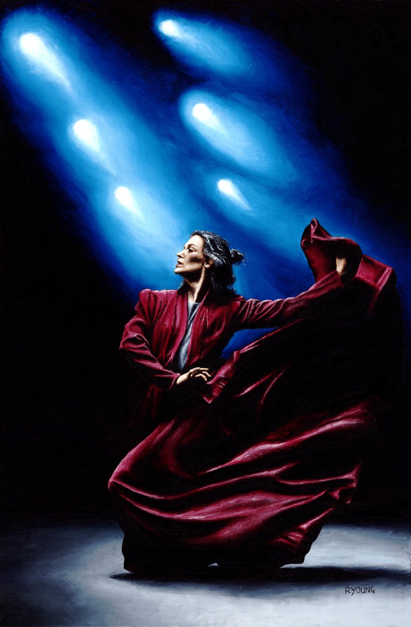 Flamenco optreden door Richard Young
