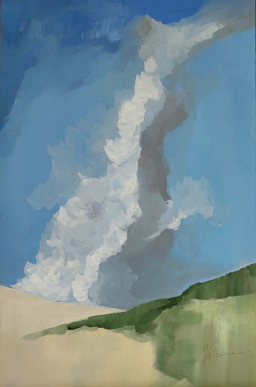 Hoge wolken door M. Vet