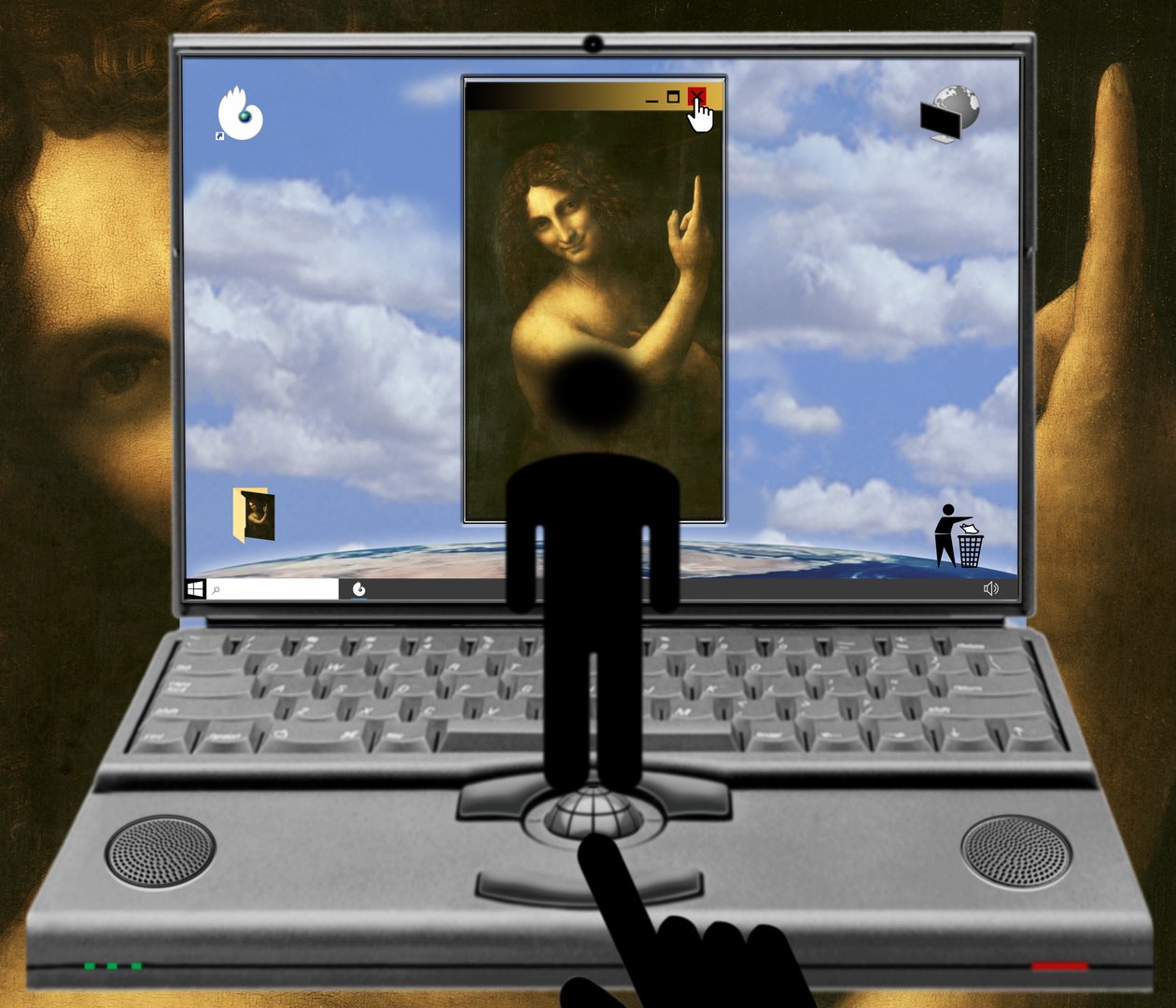 The Orphan (uit de serie: Windows) door Alexander Eibach