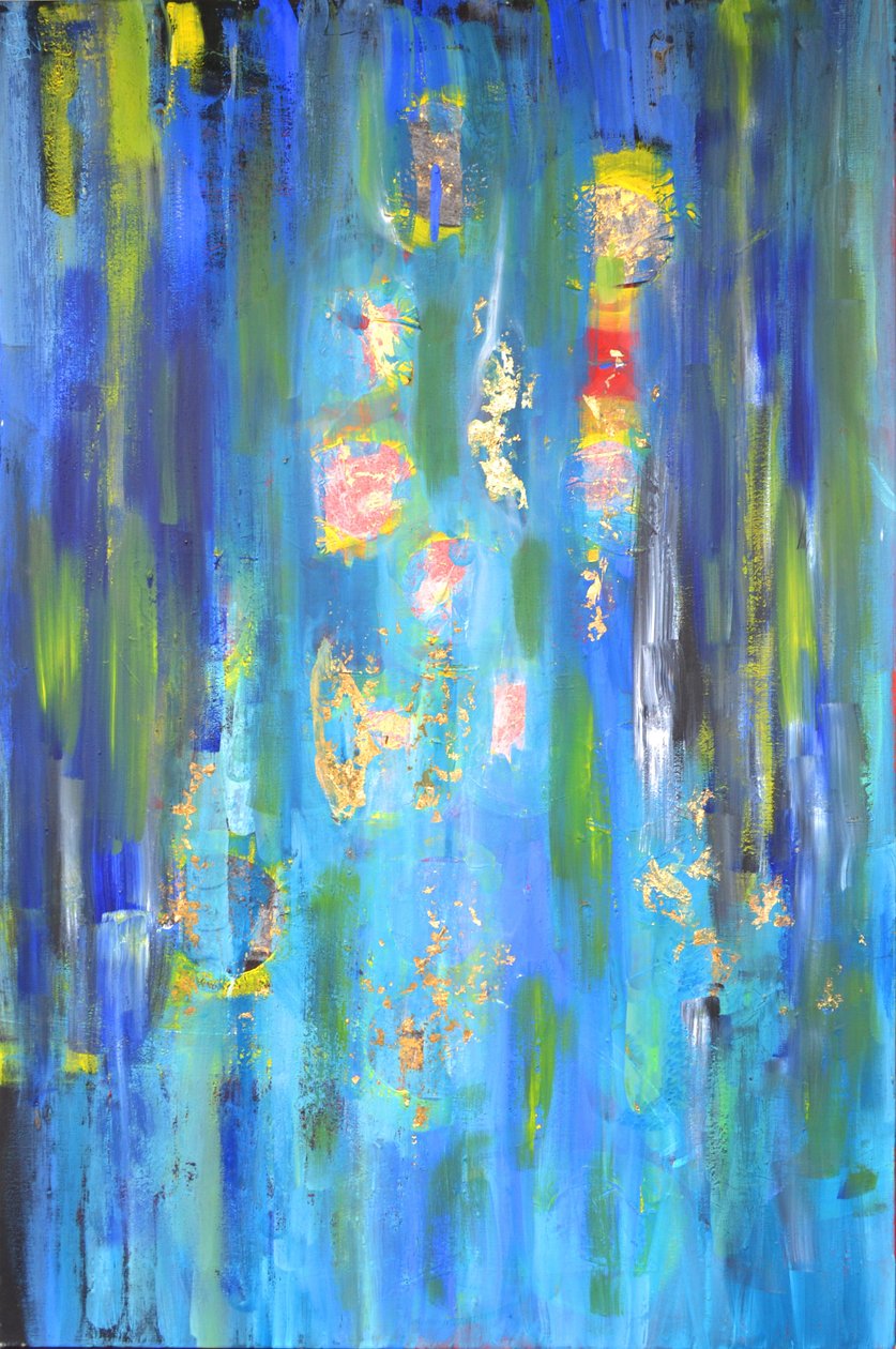 Licht in het water door Alexandra Gertrud Maria Marx