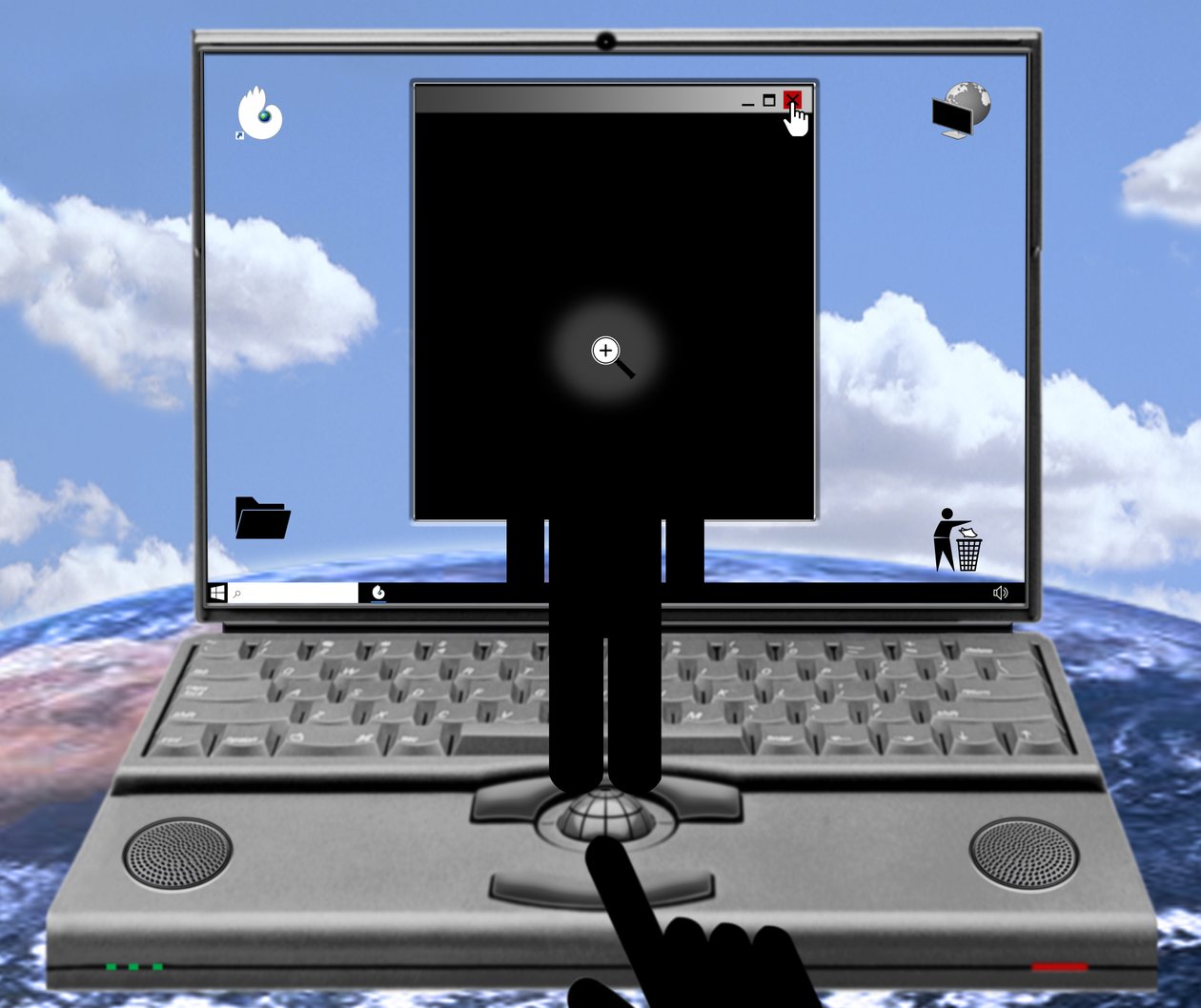 Open Window (Zoom I) door Alexander Eibach