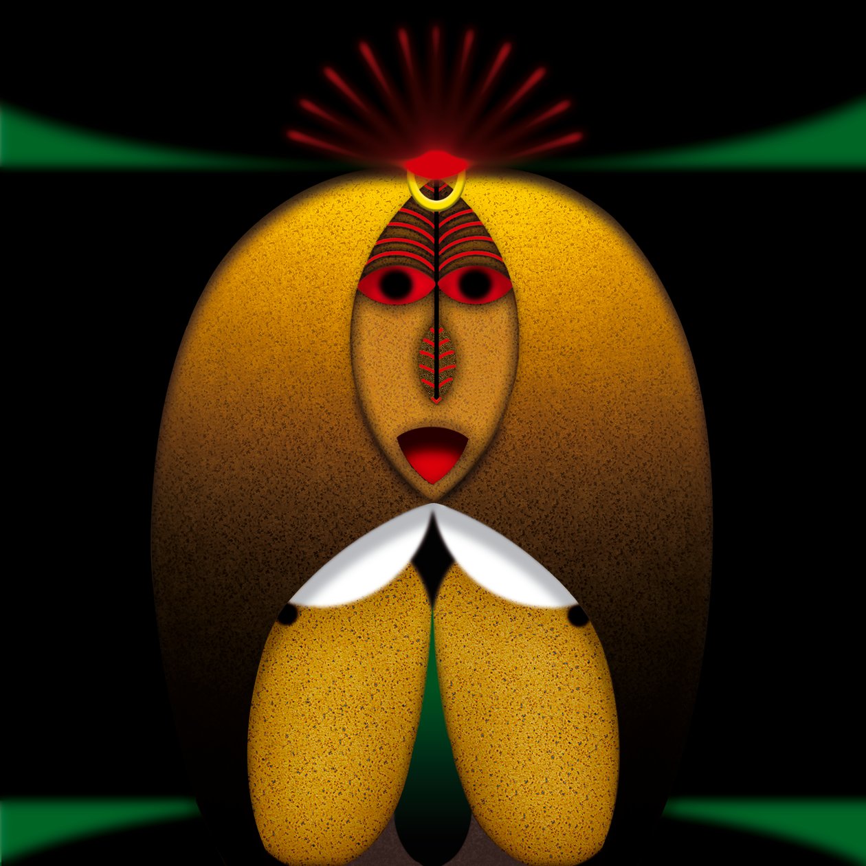 Black Magic Woman door Alexander Eibach