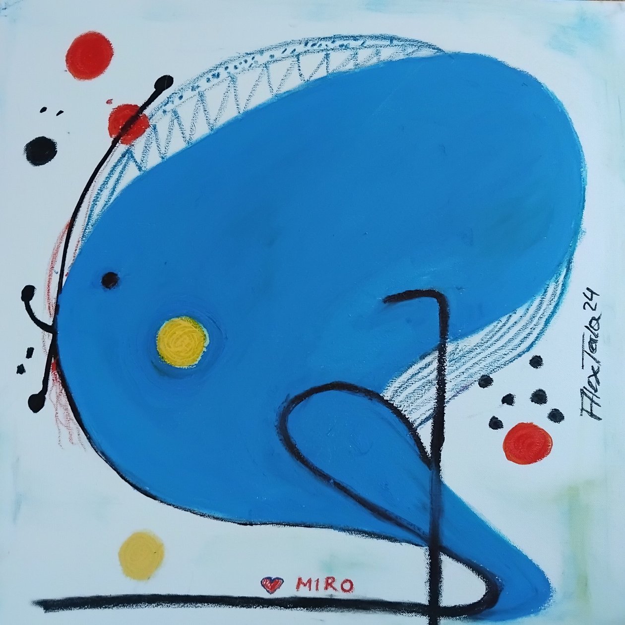 Blubb blubb ... Ik hou van Miro door Alex Terla