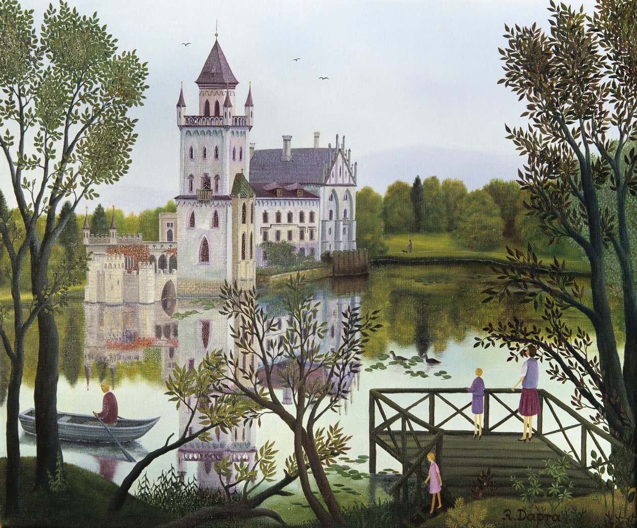 Kasteel Anif door Regine Dapra