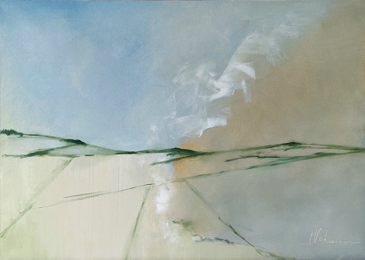 Verre heuvels door M. Vet