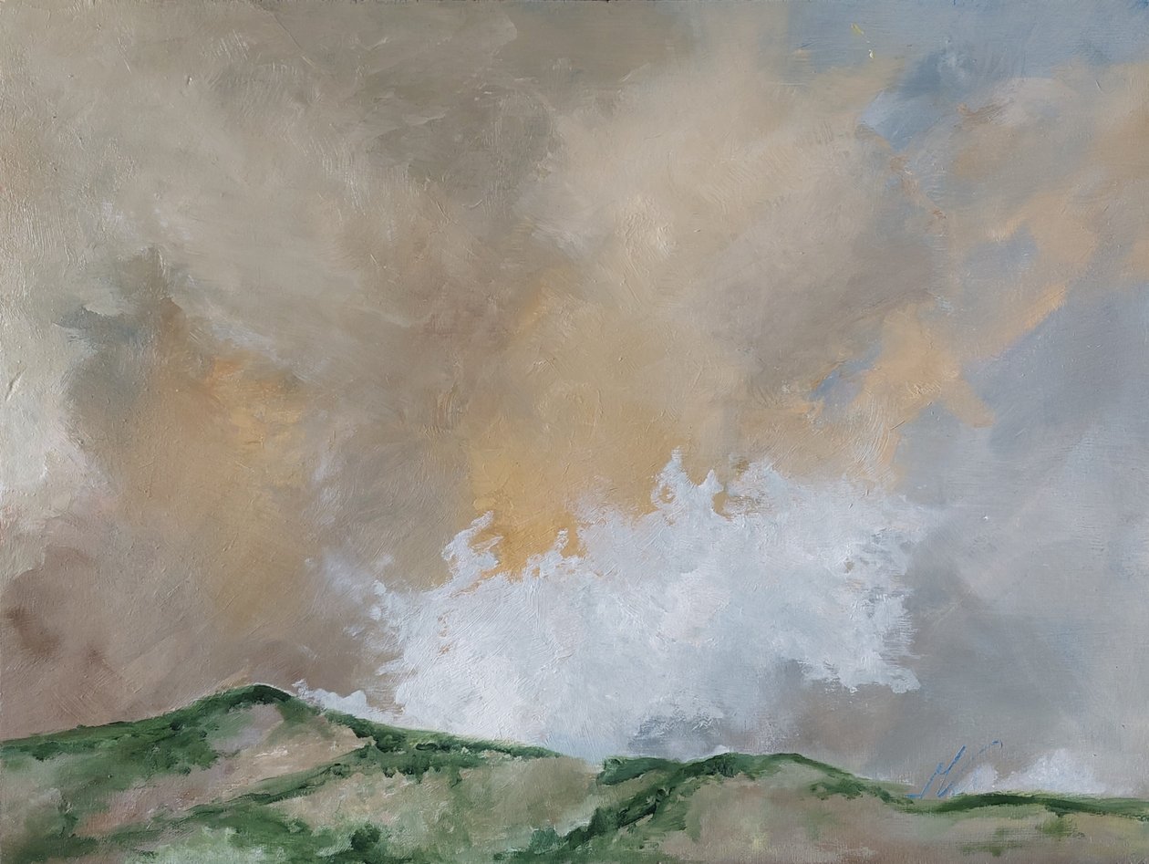 Zonsondergang aan de hemel door M. Vet