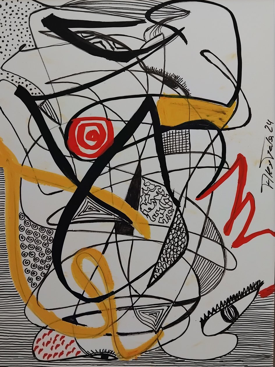 Zwart of wit door Alex Terla