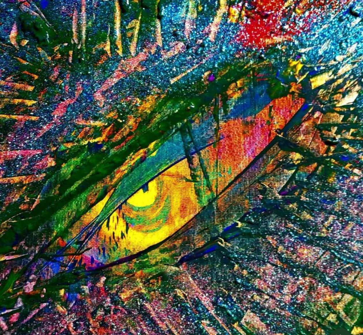 Interstellaire komeet door Margareta Uliarte