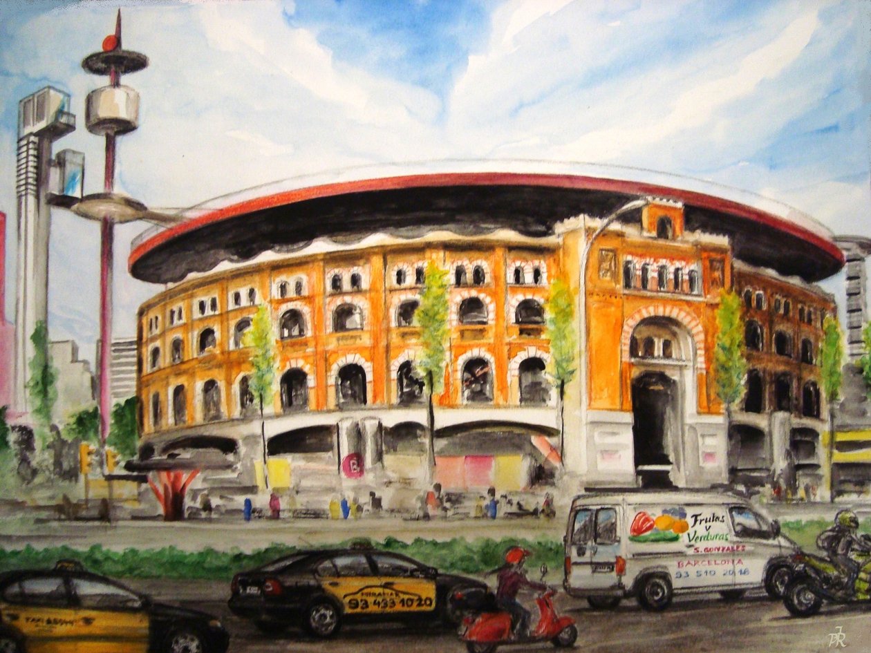 Barcelona door Jörg-Peter Rabe