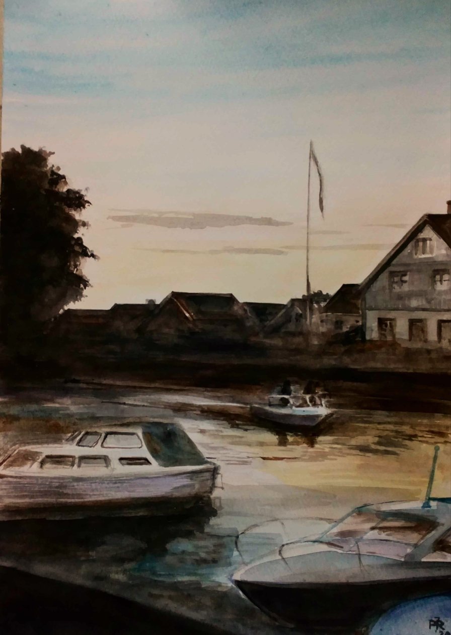 Karlskrona - Zomeravond door Jörg-Peter Rabe