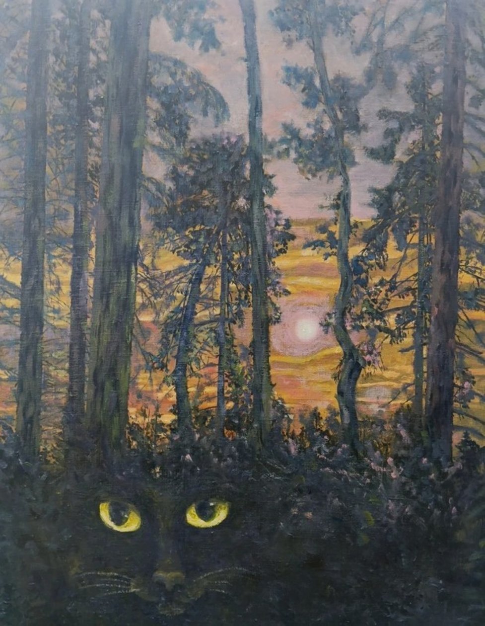 In het bos / Im Wald door Elzbieta Goszczycka