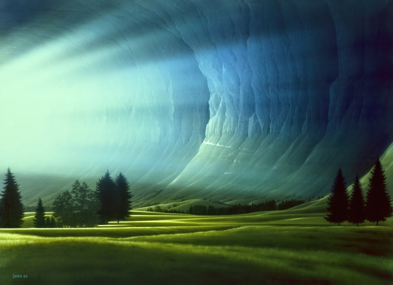 Bergtunnel door Hans-Werner Sahm