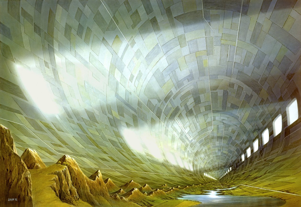 Vast punt door Hans-Werner Sahm