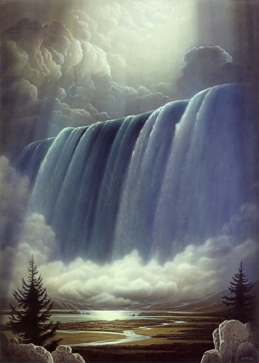 Wolkbreuk door Hans-Werner Sahm