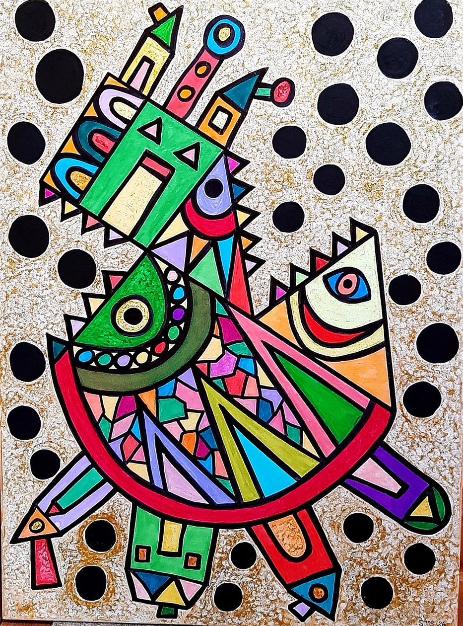 De wereld in ons door Steffi_Seiler_Art