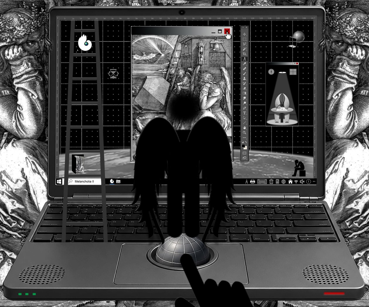 Melancholia (II) door Alexander Eibach