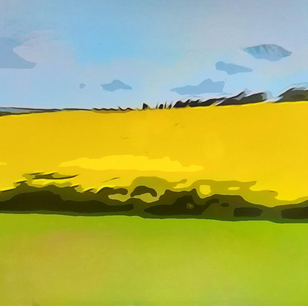 Digitale Landschaft 16 door M. Vet