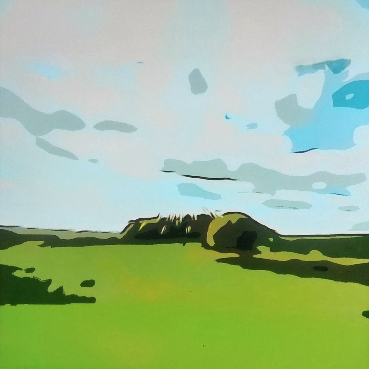 Digitale Landschaft 20 door M. Vet