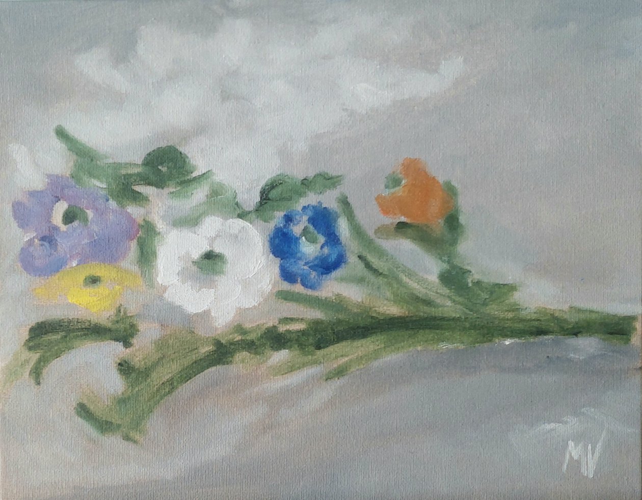 Veldbloemen door M. Vet